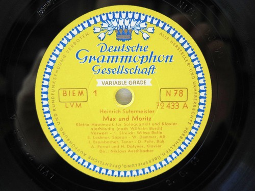 78rpm sutermeister max and - 78rpm,