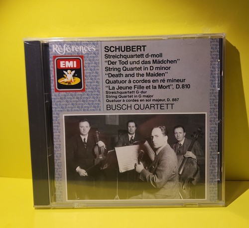 Schubert busch quartett - busch,