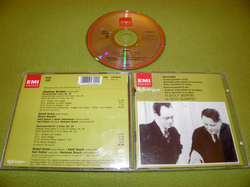 Brahms piano quintet - -,