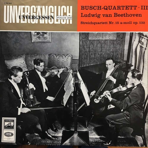 The busch quartett iii - the, ,