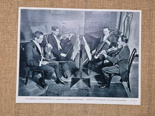 Quartetto brandeburgo 1935 - di,