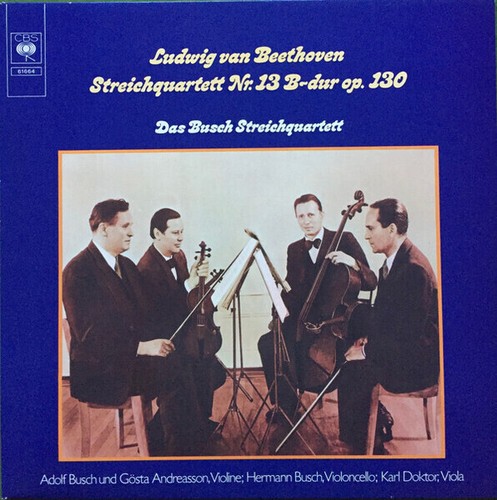Beethoven the busch - beethoven,