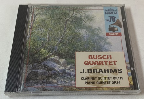 Busch quartet brahms - cd,