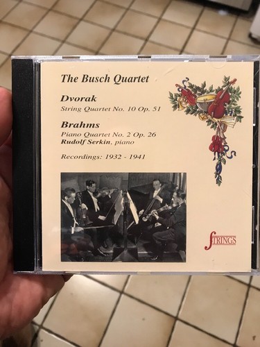 The busch quartet dvorak - busch, 10