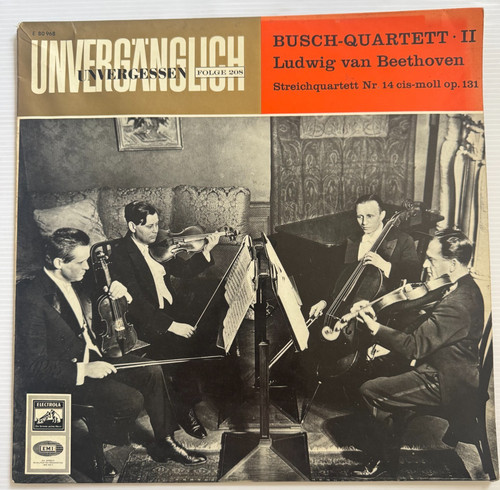 Busch quartet beethoven - busch,